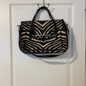 Zebra Print Coach Shoulder Bag